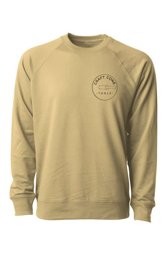 Loopback Terry Crewneck Sweatshirt Small Emblem