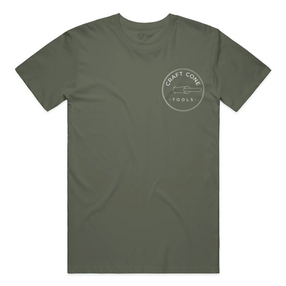 USA-Made Ringspun Unisex T-Shirt Small Emblem