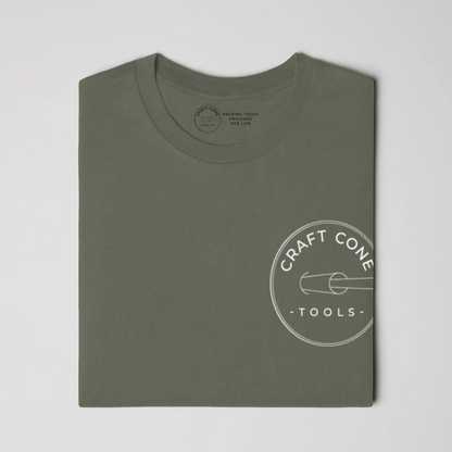 USA-Made Ringspun Unisex T-Shirt Small Emblem