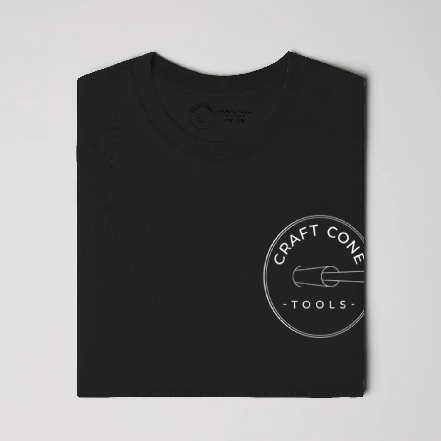 USA-Made Ringspun Unisex T-Shirt Small Emblem