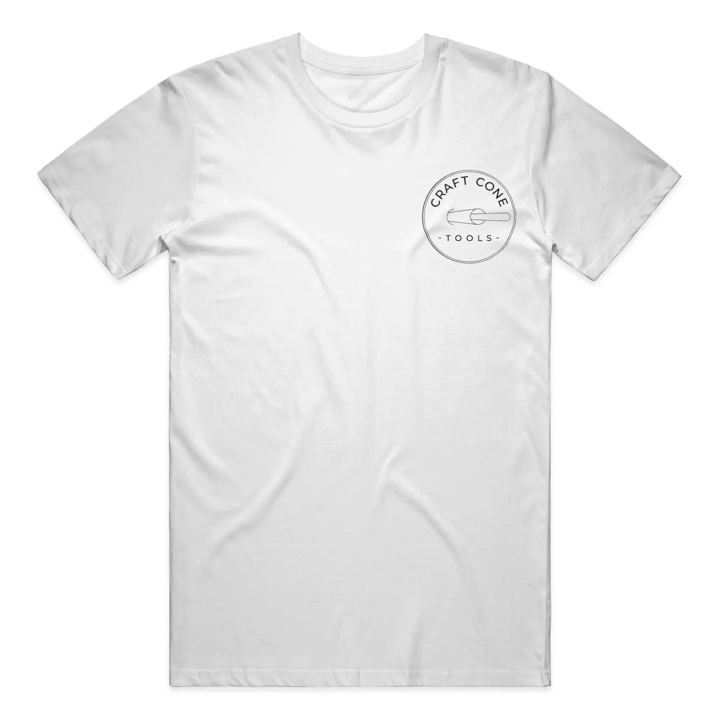 USA-Made Ringspun Unisex T-Shirt Small Emblem
