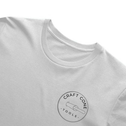 USA-Made Ringspun Unisex T-Shirt Small Emblem