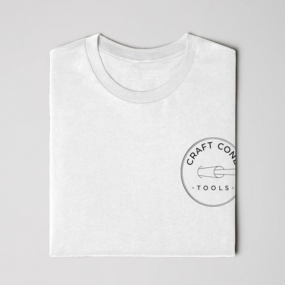 USA-Made Ringspun Unisex T-Shirt Small Emblem